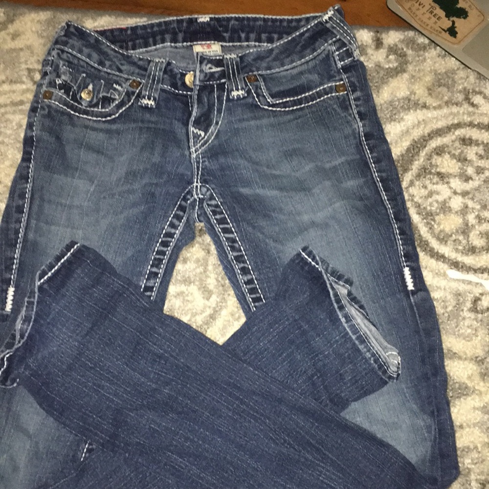 True Religion straight leg jeans
